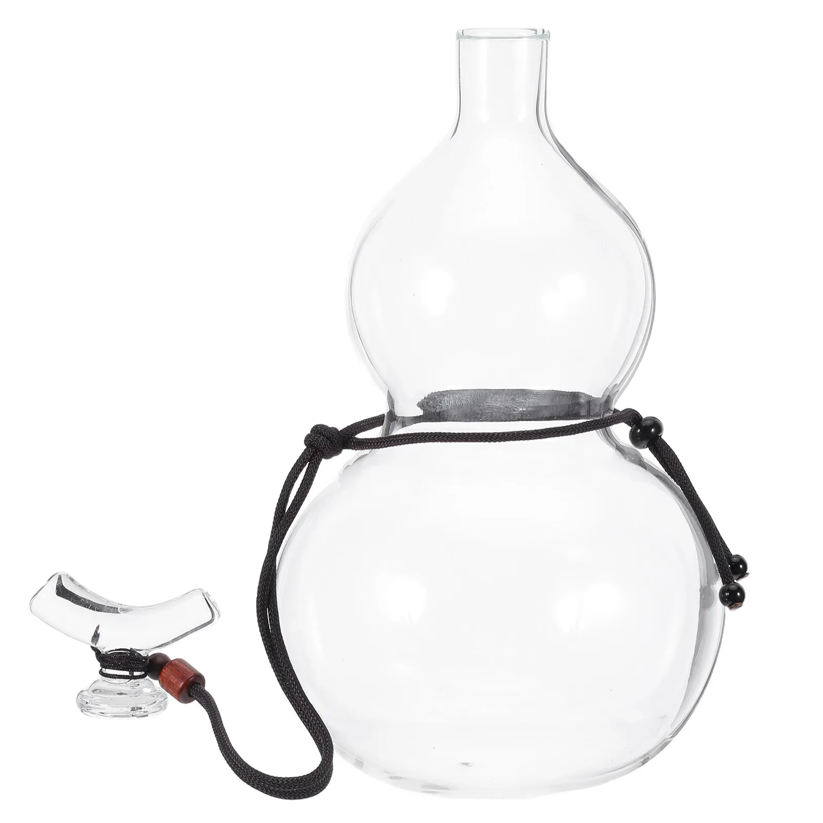 600Ml Transparent Glass Gourd Bottle Elegant Chinese Retro Design Airtight Lid Water Bottle for Homemade Fruit Wine Beer Juice
600Ml Transparent Glass Gourd Bottle Elegant Chinese Retro Design Airtight Lid Water Bottle for Homemade Fruit Wine Beer Juice