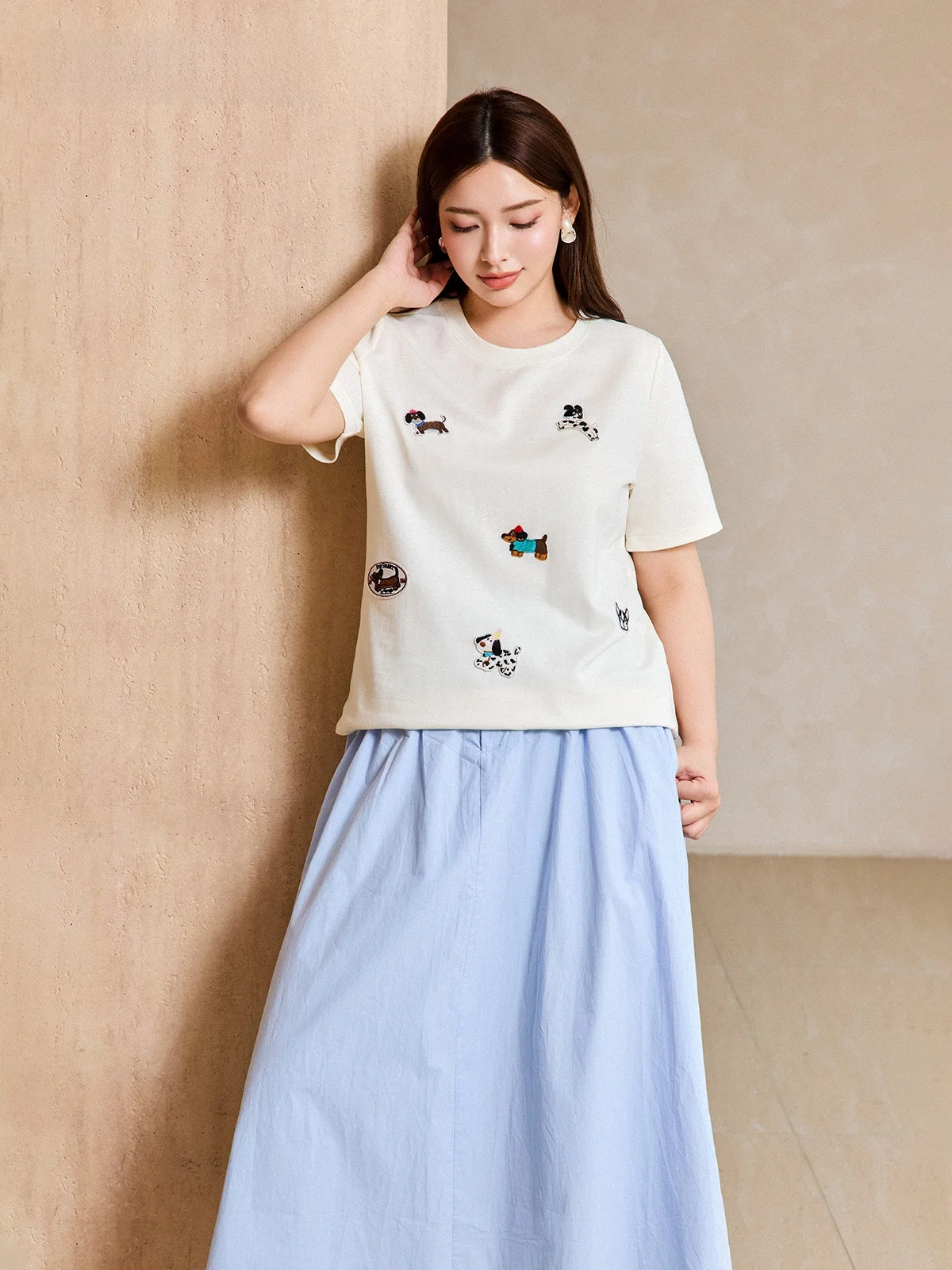 Плюсленькая летняя хлопковая футболка с вышивкой «День щенка», детская Аосфера, собака, пэчворк, ort Sve, весенняя одежда обычного кроя
Плюсленькая летняя хлопковая футболка с вышивкой «День щенка», детская Аосфера, собака, пэчворк, ort Sve, весенняя одежда обычного кроя