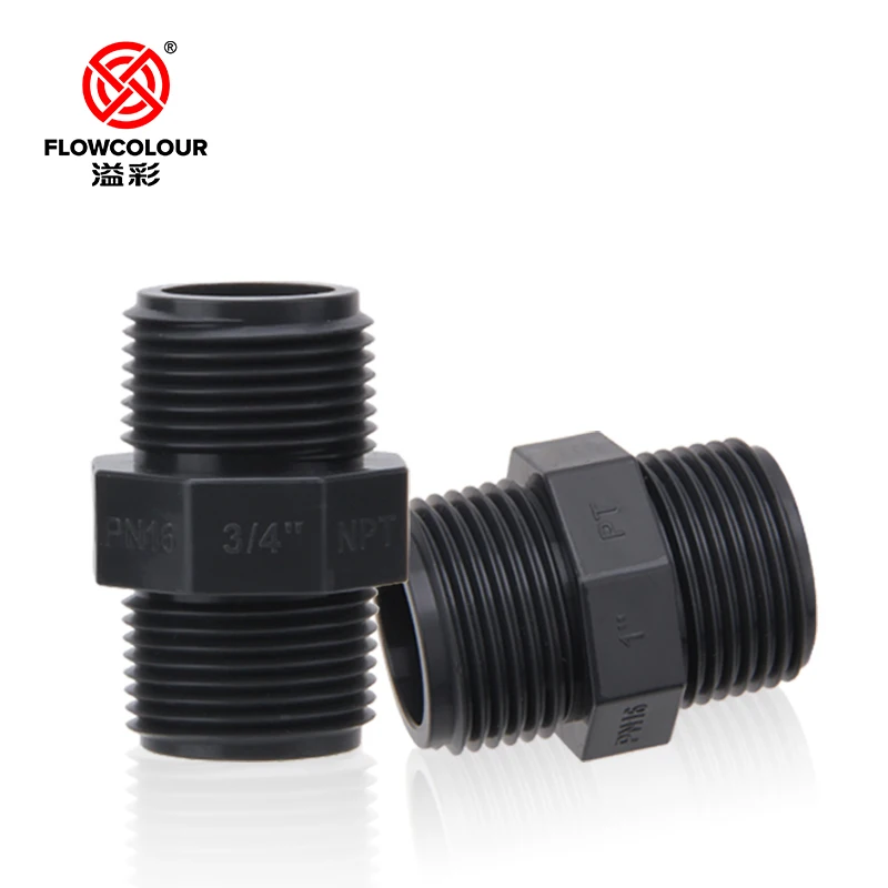Flowcoulour 20mm-50mm UPVC NIipple Double Male Thread Adpator PVC Pipe Nipple Fittings Fitting Plastic Nipple For Water
Flowcoulour 20mm-50mm UPVC NIipple Double Male Thread Adpator PVC Pipe Nipple Fittings Fitting Plastic Nipple For Water