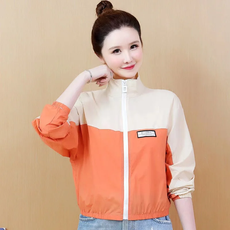 Women Jacket Spring Summer Thin Coat Oversized 2024 New Women's Zipper Outwear Casual Loose Female Windbreaker Outerwear
Women Jacket Spring Summer Thin Coat Oversized 2024 New Women's Zipper Outwear Casual Loose Female Windbreaker Outerwear