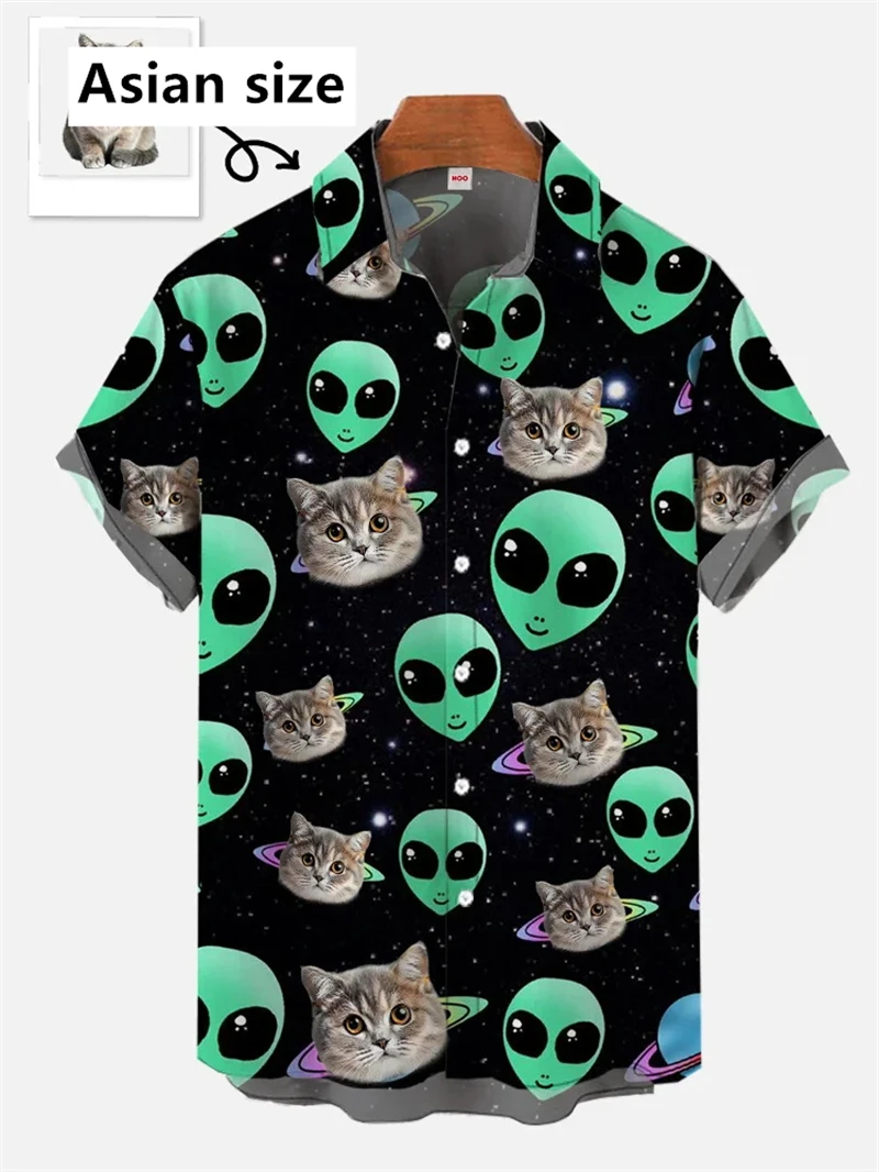 Custom Face Men Hawaiian Shirt DIY Personalized Pets Face 3D Printed Button Shirts Summer Funny Beach Short Sleeves Lapel Shirts
Custom Face Men Hawaiian Shirt DIY Personalized Pets Face 3D Printed Button Shirts Summer Funny Beach Short Sleeves Lapel Shirts