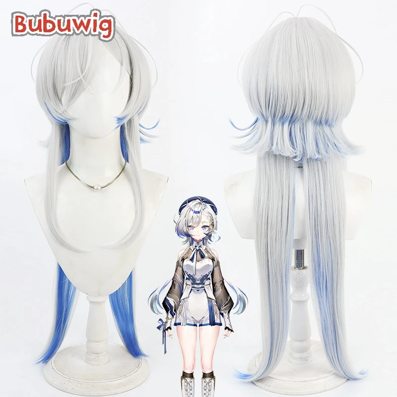 Bubuwig Synthetic Hair Hebi Cosplay Wigs Virtual YouTuber Hebi 90cm Long Straight Silver White Mixed Blue Wig Heat Resistant
Bubuwig Synthetic Hair Hebi Cosplay Wigs Virtual YouTuber Hebi 90cm Long Straight Silver White Mixed Blue Wig Heat Resistant