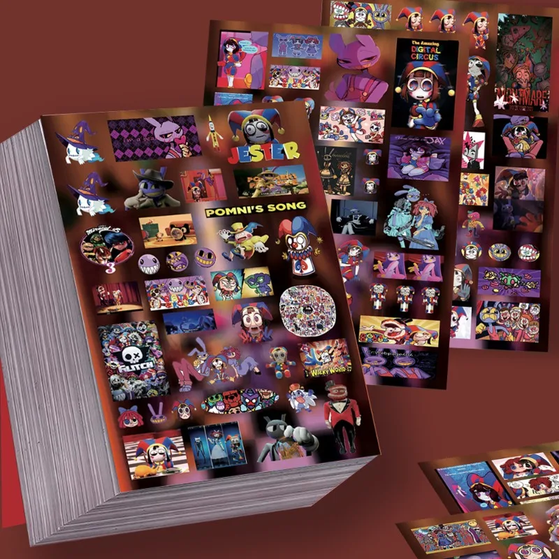 The Amazing Digital Circus Cute Die‑Cut Anime Stickers Merchandise Waterproof Decals and Wrapping Material Sticker for DIY Decor
The Amazing Digital Circus Cute Die‑Cut Anime Stickers Merchandise Waterproof Decals and Wrapping Material Sticker for DIY Decor