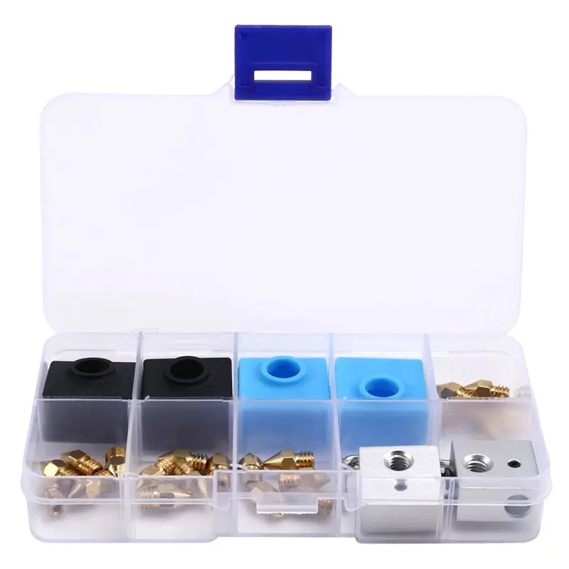 A29F-3D Printer Upgrade Kit Nozzles, Heating Block, Silicone Sleeve Complete Accessories Set
A29F-3D Printer Upgrade Kit Nozzles, Heating Block, Silicone Sleeve Complete Accessories Set