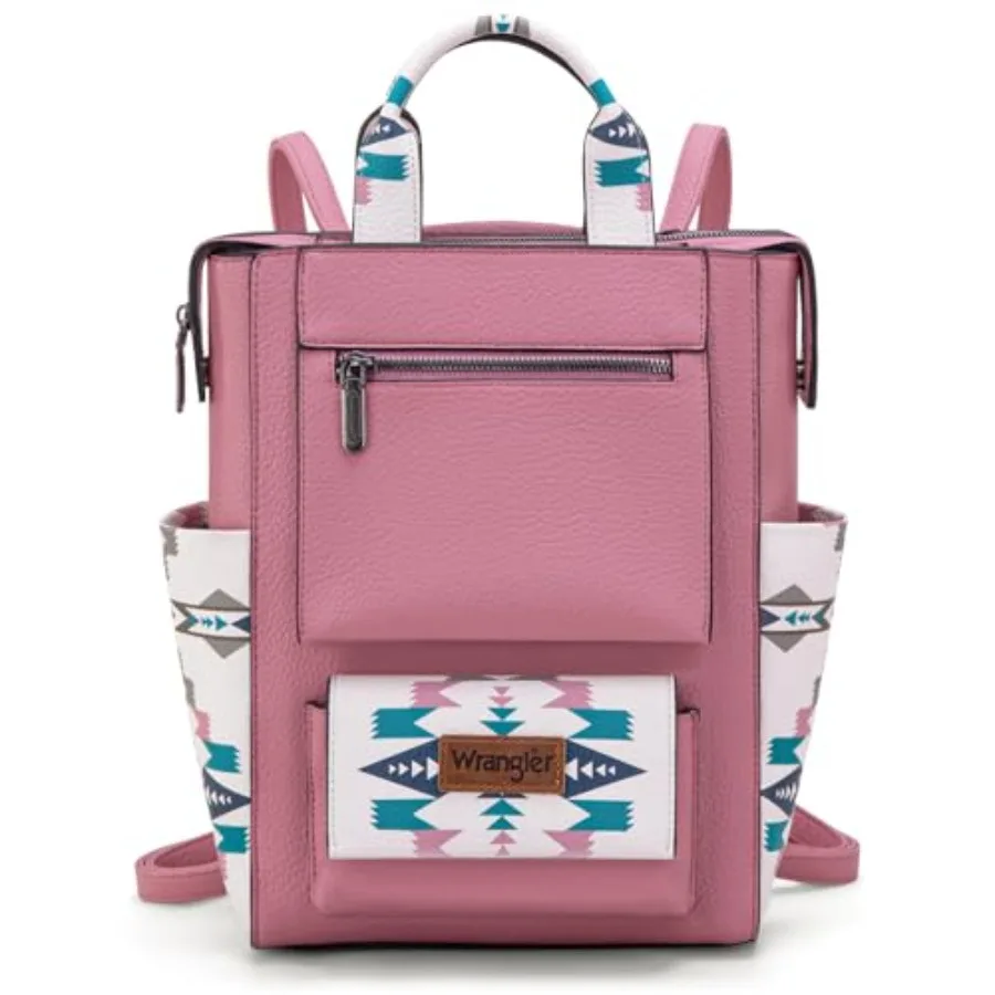 Wrangler Aztec Backpack Purse for Women Fashion Ladies Back Zip Anti Theft Convertible Backpack with Adjustable Strap
Wrangler Aztec Backpack Purse for Women Fashion Ladies Back Zip Anti Theft Convertible Backpack with Adjustable Strap