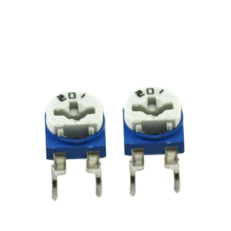 RM-065 201 blue and white adjustable resistor for electronic components