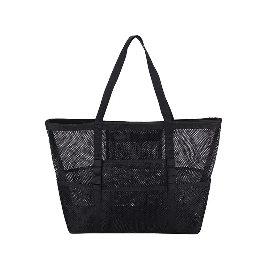 Nylon Shoulder Bag Mesh Beach Bag Hollow Out Toiletry Bag Toiletry Storage Bag Mesh Cosmetic Bag Foldable Mesh Handbag School
Nylon Shoulder Bag Mesh Beach Bag Hollow Out Toiletry Bag Toiletry Storage Bag Mesh Cosmetic Bag Foldable Mesh Handbag School