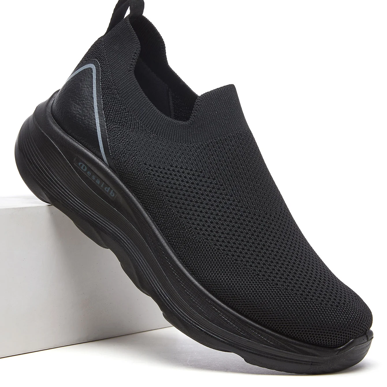 Men's Mesh Slip-On Casual Sneakers Breathable Non-Slip Thick Sole Durable Shoes For Daily Commute, Work And City Walks
Men's Mesh Slip-On Casual Sneakers Breathable Non-Slip Thick Sole Durable Shoes For Daily Commute, Work And City Walks