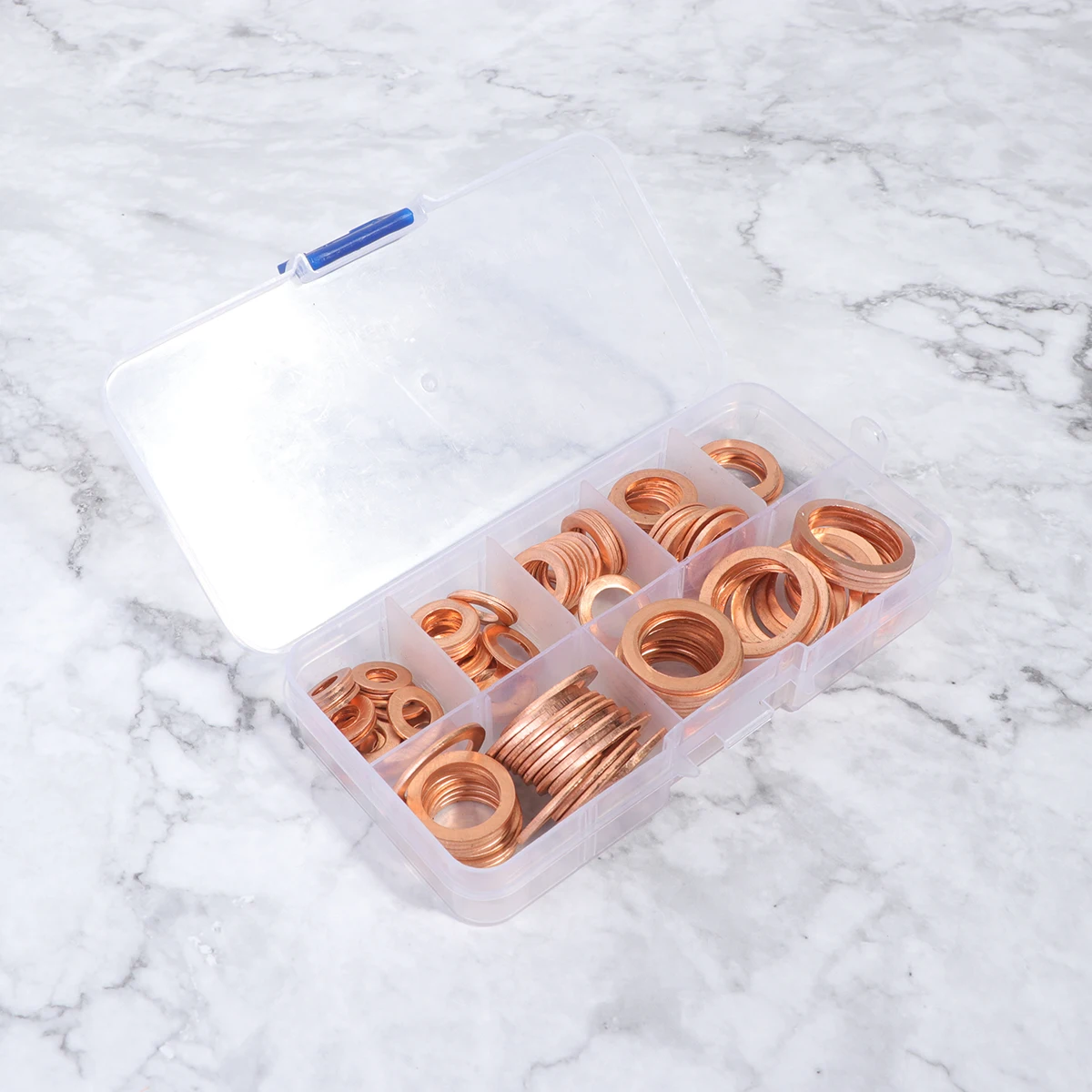 140pcs Copper Washer Sealing Ring Set Solid Quality Sump Plugs Fuel Hydraulic Fittings Car Marine Engines Accessories Sealing
140pcs Copper Washer Sealing Ring Set Solid Quality Sump Plugs Fuel Hydraulic Fittings Car Marine Engines Accessories Sealing
