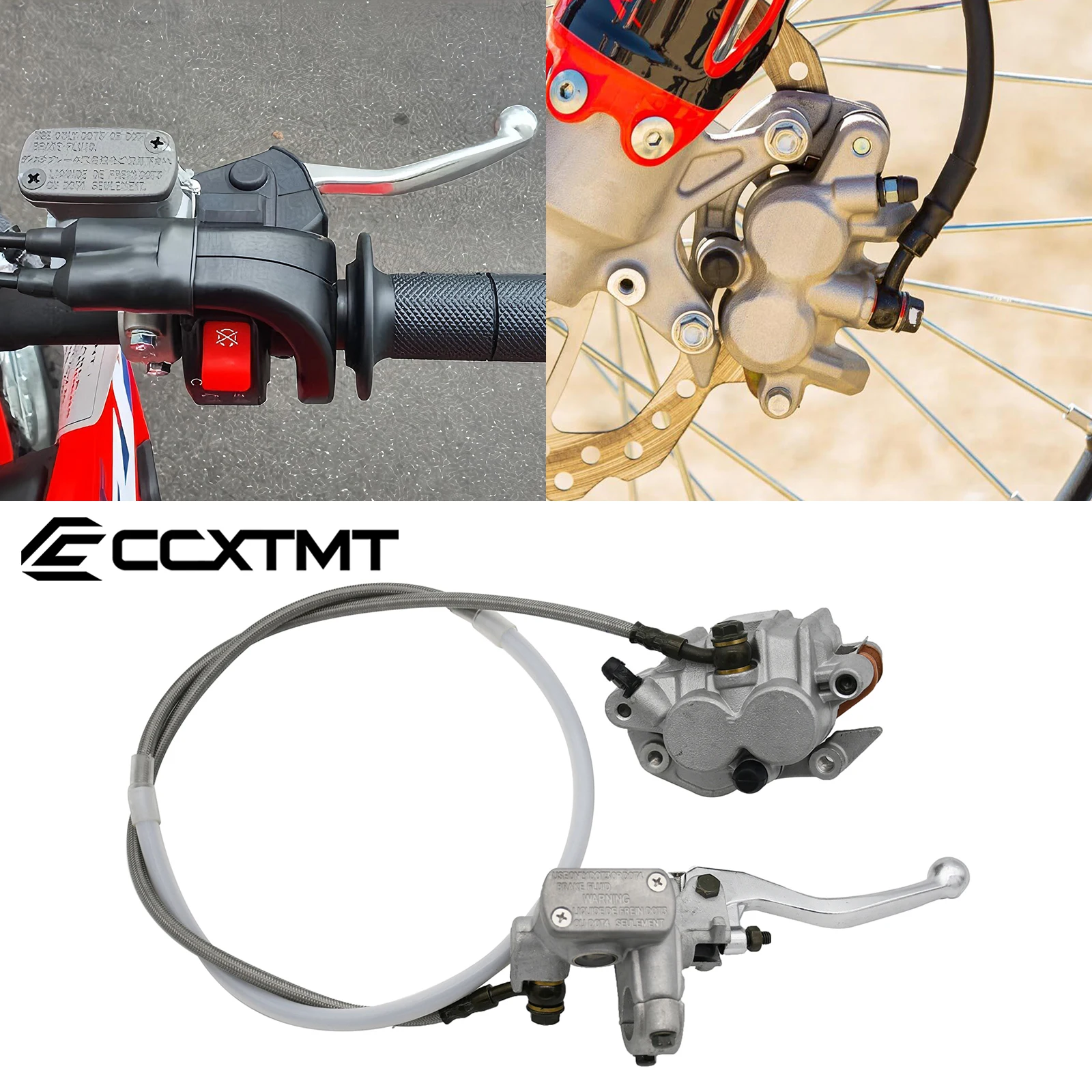Motorcycle Front Disc Brake Assembly Hydraulic Brake Caliper Cylinder For Honda CRF250R CRF450R CRF250X CRF450X CRF 250RX 450RX
Motorcycle Front Disc Brake Assembly Hydraulic Brake Caliper Cylinder For Honda CRF250R CRF450R CRF250X CRF450X CRF 250RX 450RX