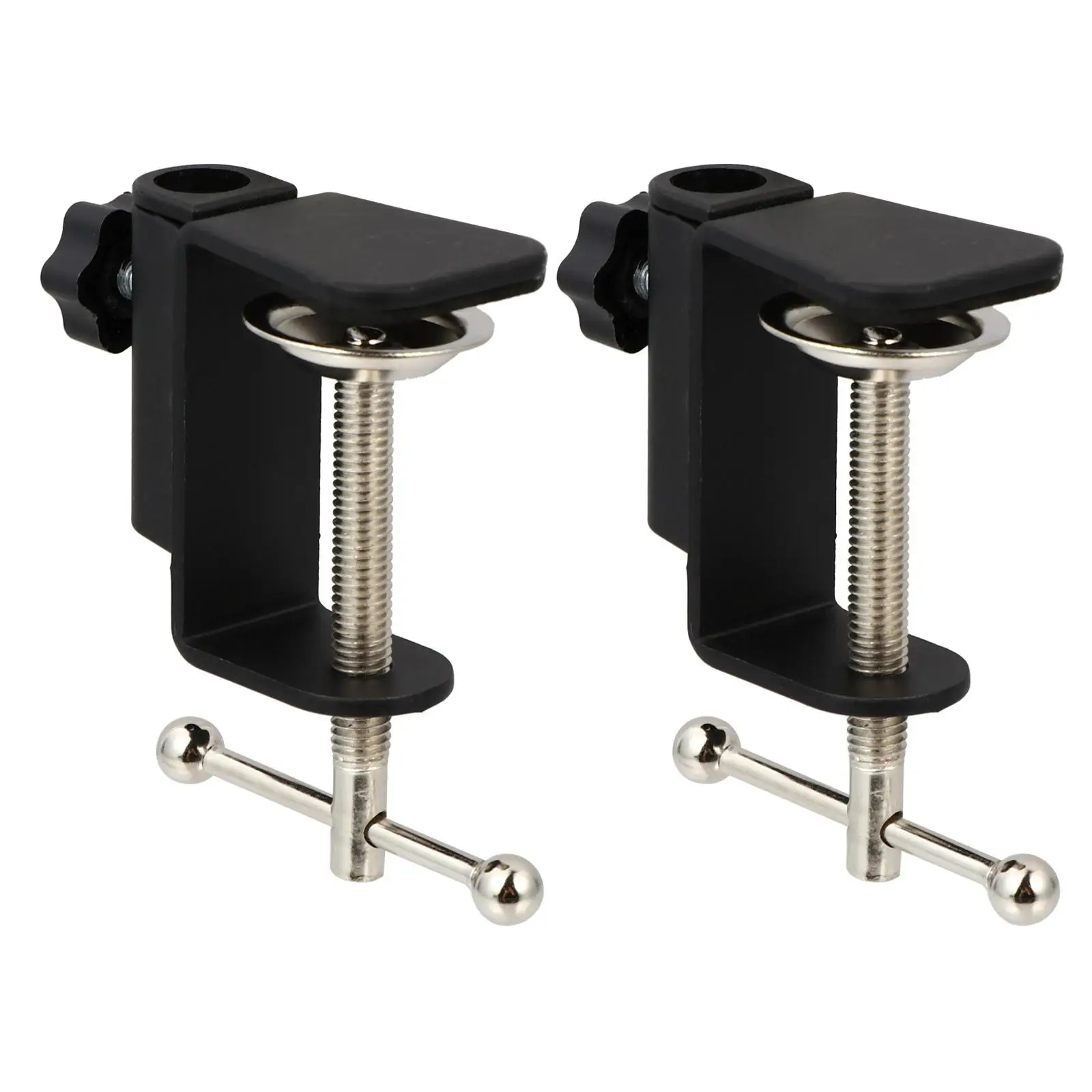 2 PCS Desktop Microphone Mount Clamp C Shape 5cm Height Non Slip Easy Fix Table Stand Holder Black Live Streaming Accessory
2 PCS Desktop Microphone Mount Clamp C Shape 5cm Height Non Slip Easy Fix Table Stand Holder Black Live Streaming Accessory