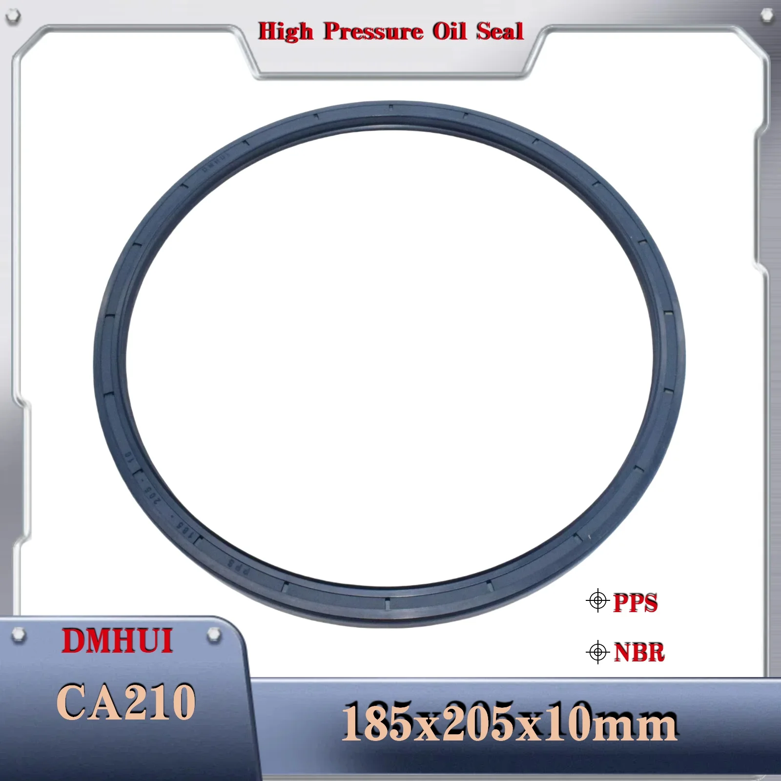 Pressure-Type Oil Seal 185×205×10 Heavy-Duty Hydraulic Press Industrial Forging Equipment Seal Kit 185x205x10
Pressure-Type Oil Seal 185×205×10 Heavy-Duty Hydraulic Press Industrial Forging Equipment Seal Kit 185x205x10
