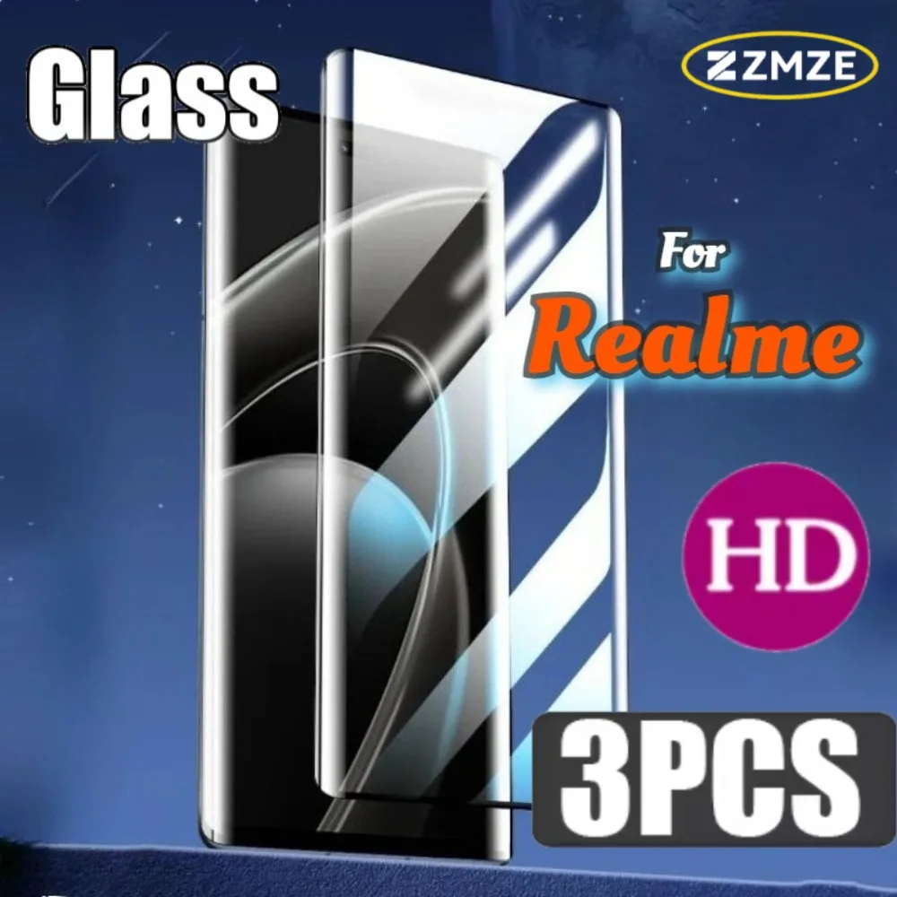 3Pcs Tempered Glass Film For Realme 16 14 13 12 11 10 Pro+ 15 14 13 12 11 Pro 14 Pro Lite Series Glass HD Clear Screen Protector
3Pcs Tempered Glass Film For Realme 16 14 13 12 11 10 Pro+ 15 14 13 12 11 Pro 14 Pro Lite Series Glass HD Clear Screen Protector