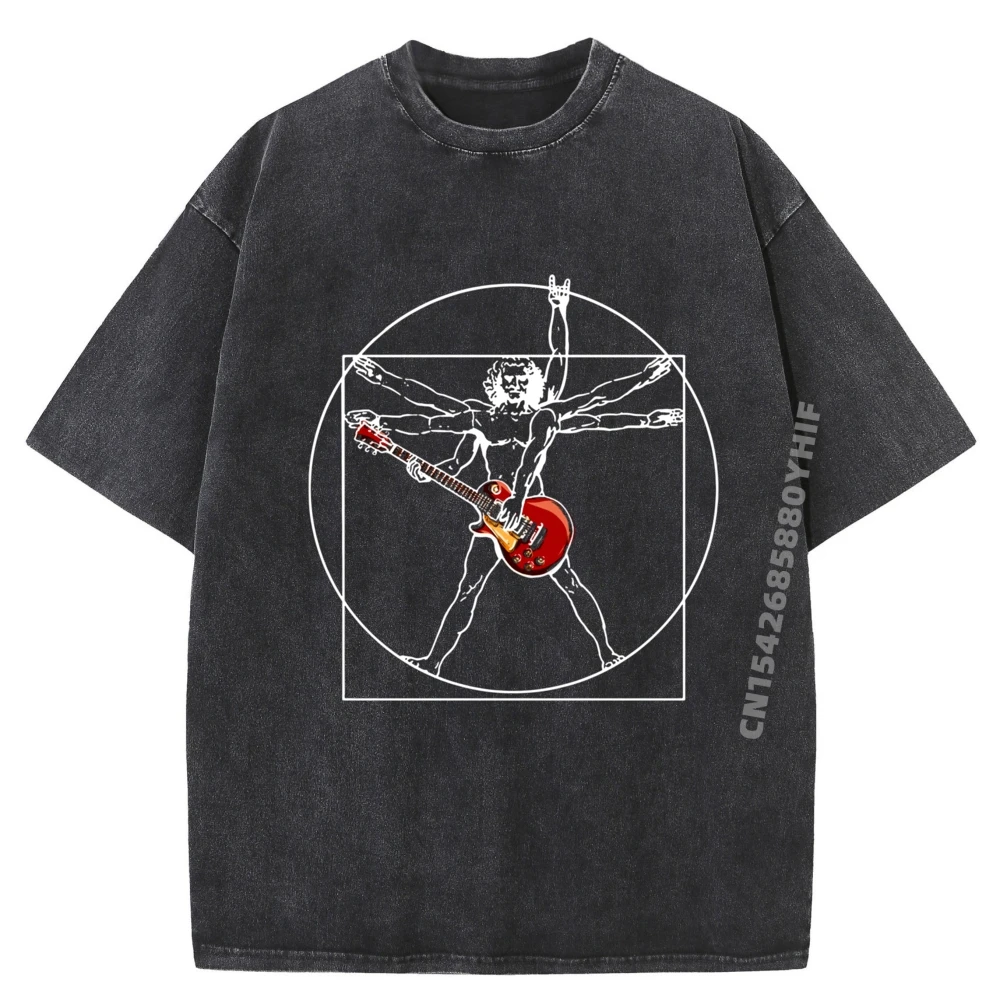 Electric Guitar Guitarist As Vitruvian Man Cute Oversized T Shirt Comfortable Camisetas De Hombre Washed T Shirt For Men
Electric Guitar Guitarist As Vitruvian Man Cute Oversized T Shirt Comfortable Camisetas De Hombre Washed T Shirt For Men
