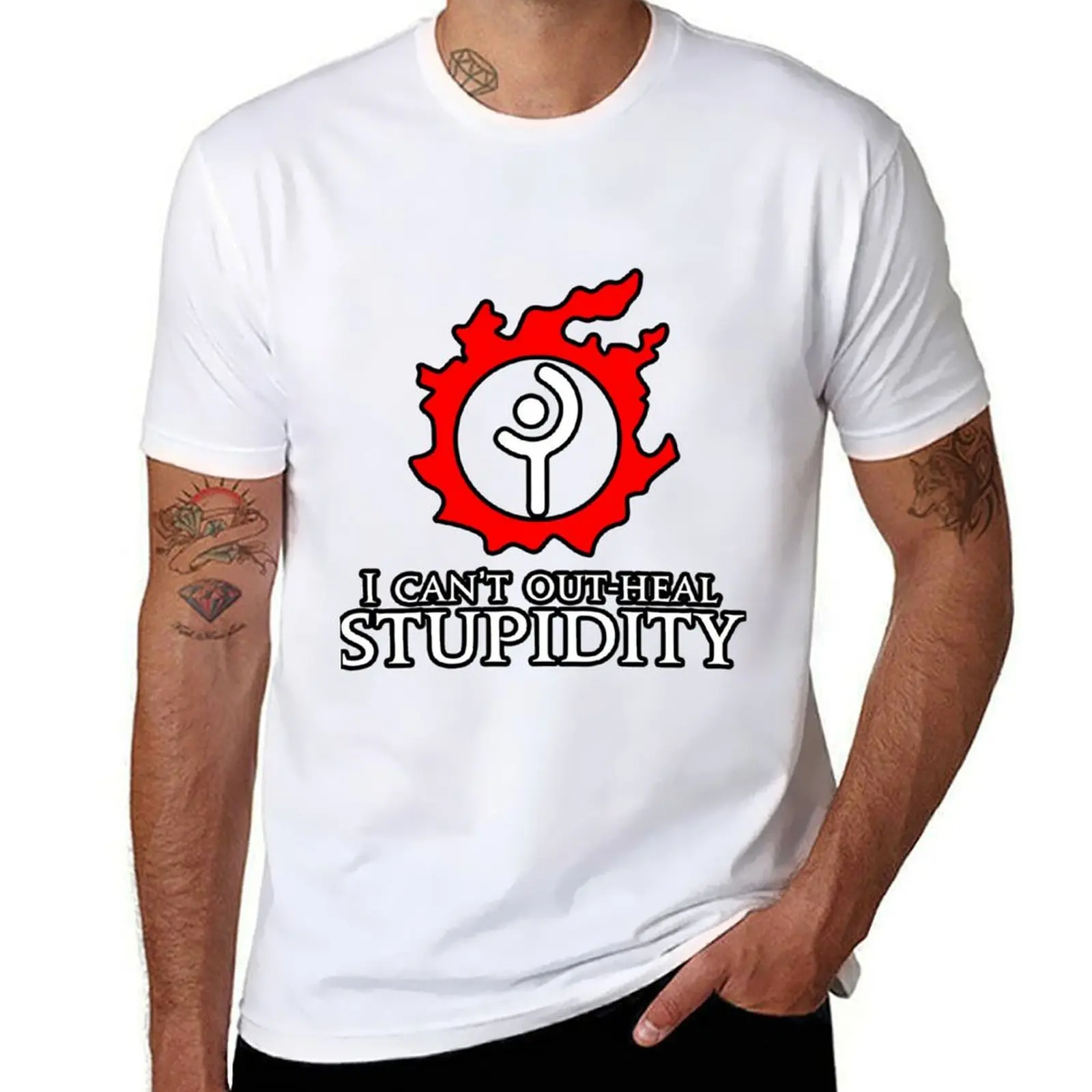 Футболка I Can't Out-Heal Stupidity-Funny White Mage Healers MMORPG meme, мужская футболка, летние футболки, дизайнерская футболка
Футболка I Can't Out-Heal Stupidity-Funny White Mage Healers MMORPG meme, мужская футболка, летние футболки, дизайнерская футболка