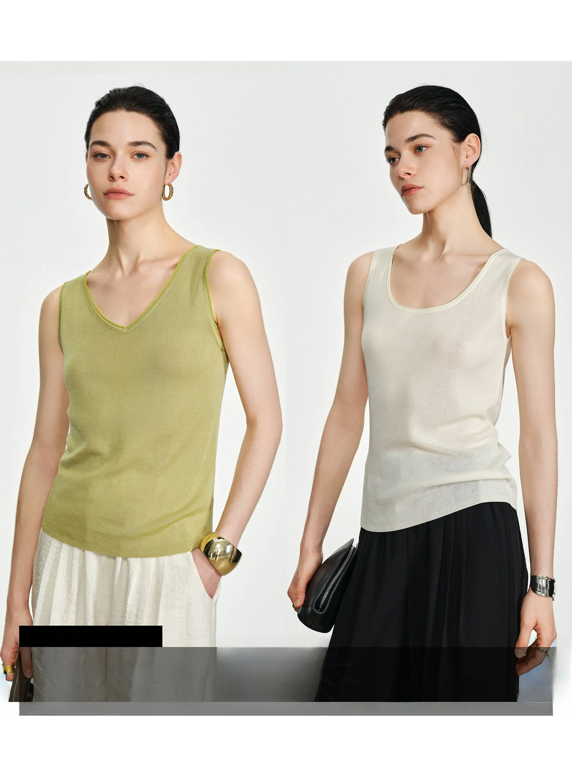 CA Cool Multi-Faceted Acetate Wool V-Ne Beautiful Ba Csole Women Summer round Ne Base Tank Top Casual Sle Slim...
CA Cool Multi-Faceted Acetate Wool V-Ne Beautiful Ba Csole Women Summer round Ne Base Tank Top Casual Sle Slim...