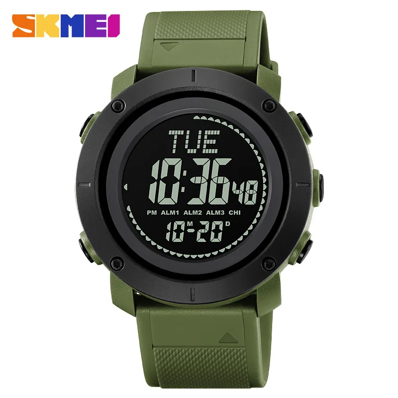 Skmei Single Movement Watch Men's Compass Sports Electronic Watch Waterproof Alarm Clock Multifunctional Men's Electronic Watch
Skmei Single Movement Watch Men's Compass Sports Electronic Watch Waterproof Alarm Clock Multifunctional Men's Electronic Watch