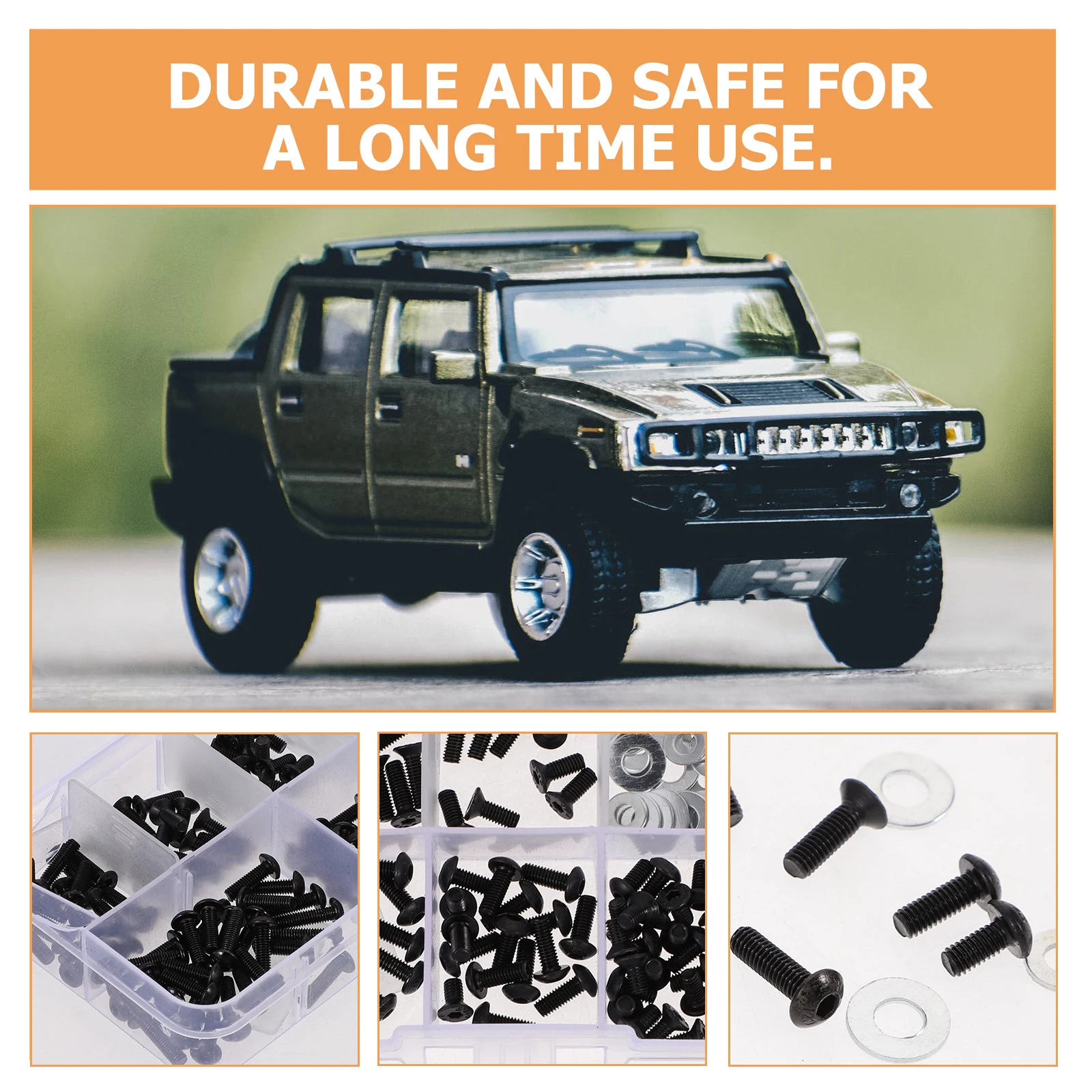 1 set 1 Set Remote Control Car Screws Assortment Flat Round Head Rustproof Screw Kit With Gaskets Small Screws For Rc
1 set 1 Set Remote Control Car Screws Assortment Flat Round Head Rustproof Screw Kit With Gaskets Small Screws For Rc