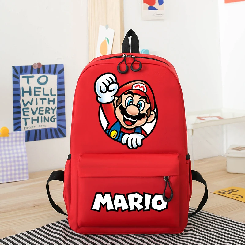 Super Marios Bros школьный рюкзак детский милый рюкзак с героями мультфильмов для мальчиков аниме рюкзак с принтом для девочек модная сумка для книг повседневные аксессуары подарки
Super Marios Bros школьный рюкзак детский милый рюкзак с героями мультфильмов для мальчиков аниме рюкзак с принтом для девочек модная сумка для книг повседневные аксессуары подарки