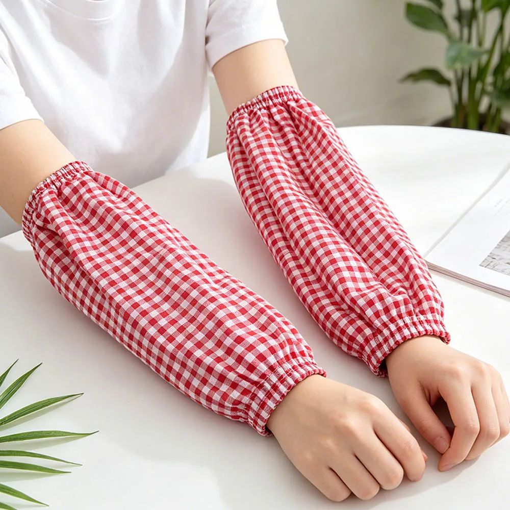 Breathable Cotton Lattice Arm Sleeves Dustproof Antifouling Arm Warmer Sun Protection Long Sleeves Cooling Sleeves Work
Breathable Cotton Lattice Arm Sleeves Dustproof Antifouling Arm Warmer Sun Protection Long Sleeves Cooling Sleeves Work