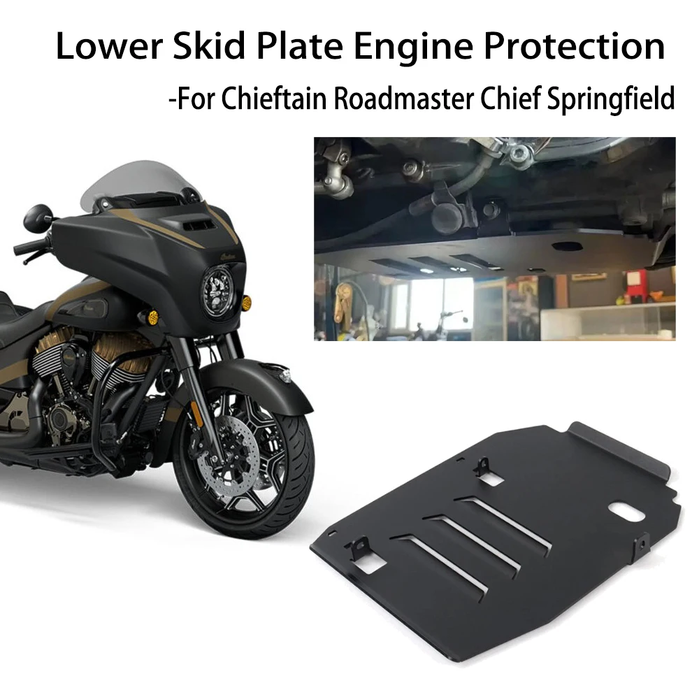 For Indian Chieftain Roadmaster Chief Springfield Dark Horse 2016-2024 25 Skid Plate Engine Base Chassis Guard Lower Protection
For Indian Chieftain Roadmaster Chief Springfield Dark Horse 2016-2024 25 Skid Plate Engine Base Chassis Guard Lower Protection