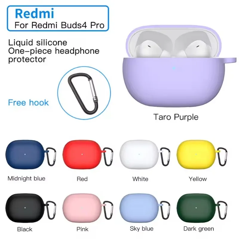 NEW Silicone Protective Case for Redmi Buds 4 Pro for Xiaomi Redmi Buds 4 Pro Cover Candy Color Soft Thin Earphone Cover 2025
NEW Silicone Protective Case for Redmi Buds 4 Pro for Xiaomi Redmi Buds 4 Pro Cover Candy Color Soft Thin Earphone Cover 2025