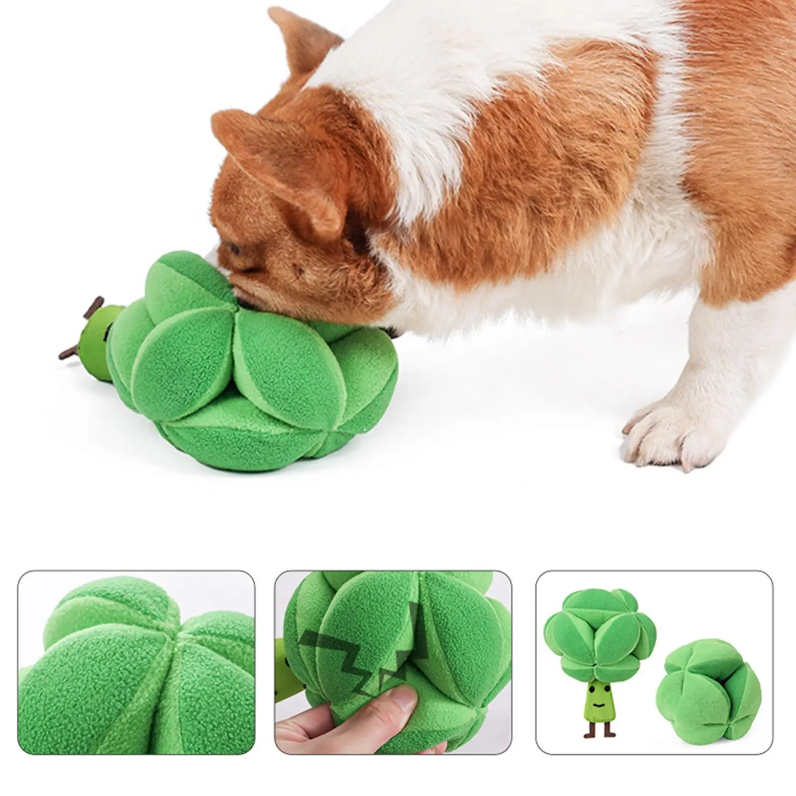 Dog Squeaky Snuffle Toy Interactive Pet Feeding Foraging Instinct Training
Dog Squeaky Snuffle Toy Interactive Pet Feeding Foraging Instinct Training