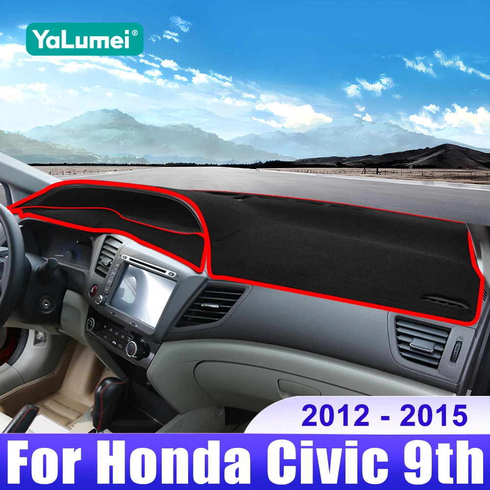 For Honda Civic 9th 2012 2013 2014 2015 Civic 9 Car Dashboard Sun Shade Cover Mat Instrument Desk Non-slip Pad Accessories
For Honda Civic 9th 2012 2013 2014 2015 Civic 9 Car Dashboard Sun Shade Cover Mat Instrument Desk Non-slip Pad Accessories