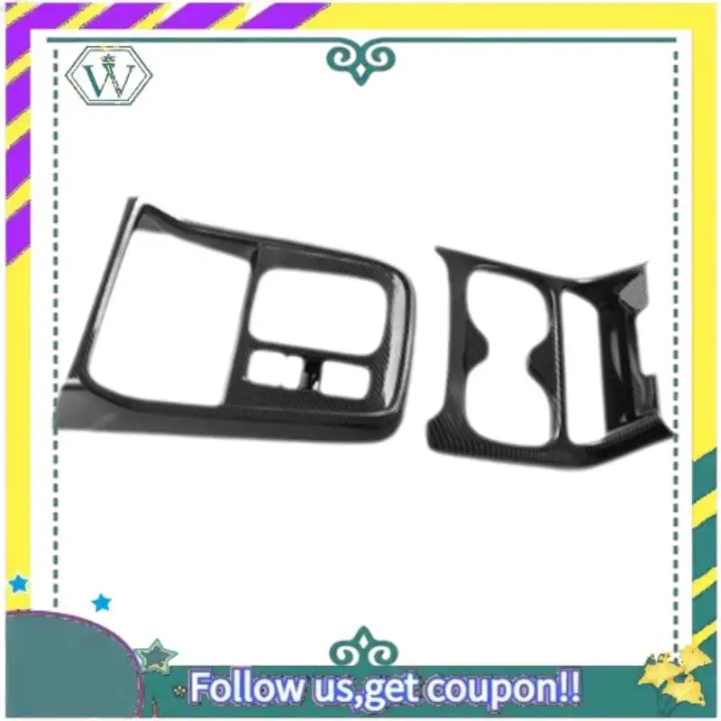Upgraded Car Center Console Cup Holder Panel Trim Gear Shift Frame Trim Carbon Fiber For Honda CRV CR-V 2023-2024
Upgraded Car Center Console Cup Holder Panel Trim Gear Shift Frame Trim Carbon Fiber For Honda CRV CR-V 2023-2024