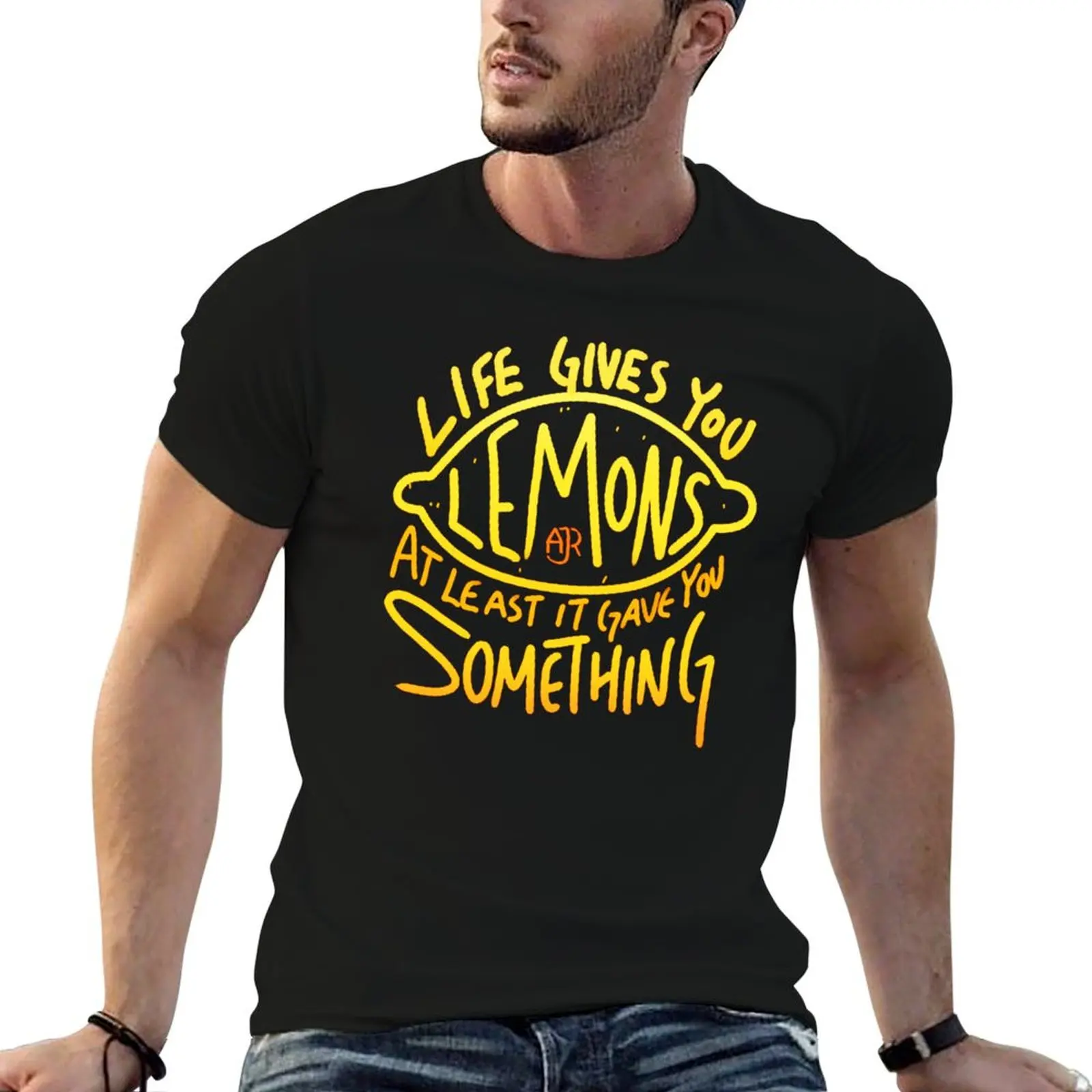 AJR When Life Gives You Lemons T-Shirt t shirts cotton 100% t shirts for man pack cotton cotton t shirt man T-Shirt
AJR When Life Gives You Lemons T-Shirt t shirts cotton 100% t shirts for man pack cotton cotton t shirt man T-Shirt