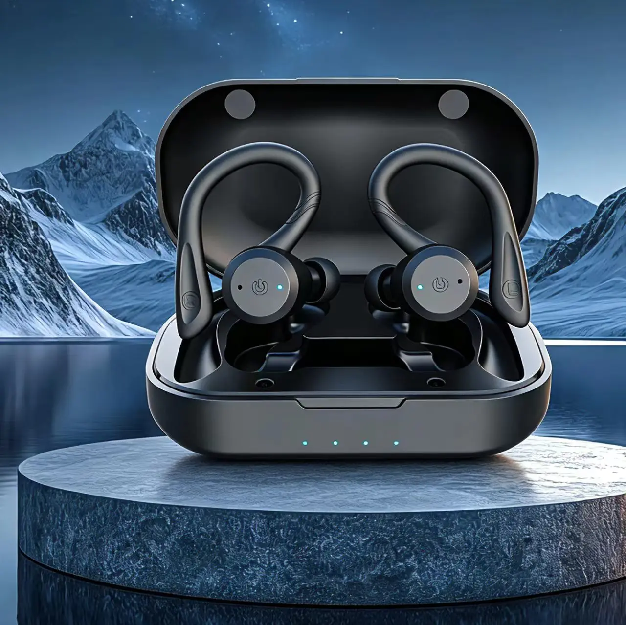 20 Hours Play time Swimming Waterproof Bluetooth Earphone Dual Wear Style Sport Wireless Headset TWS Ipx7 Earbuds Stereo
20 Hours Play time Swimming Waterproof Bluetooth Earphone Dual Wear Style Sport Wireless Headset TWS Ipx7 Earbuds Stereo