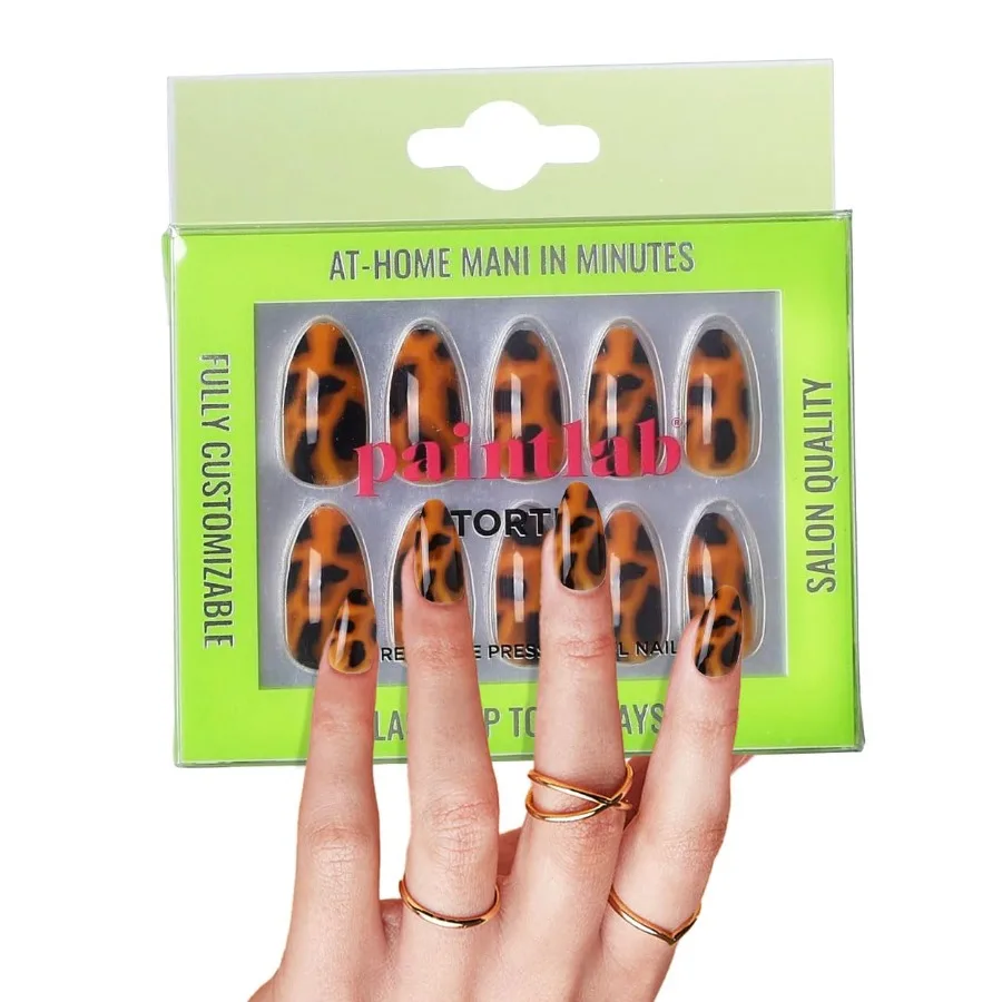 PaintLab PressOn Nails Manicure Kit Tortie Almond Shape 24Piece Set for LongLasting SalonStyle Nail Enhancement with Adhesive N
PaintLab PressOn Nails Manicure Kit Tortie Almond Shape 24Piece Set for LongLasting SalonStyle Nail Enhancement with Adhesive N