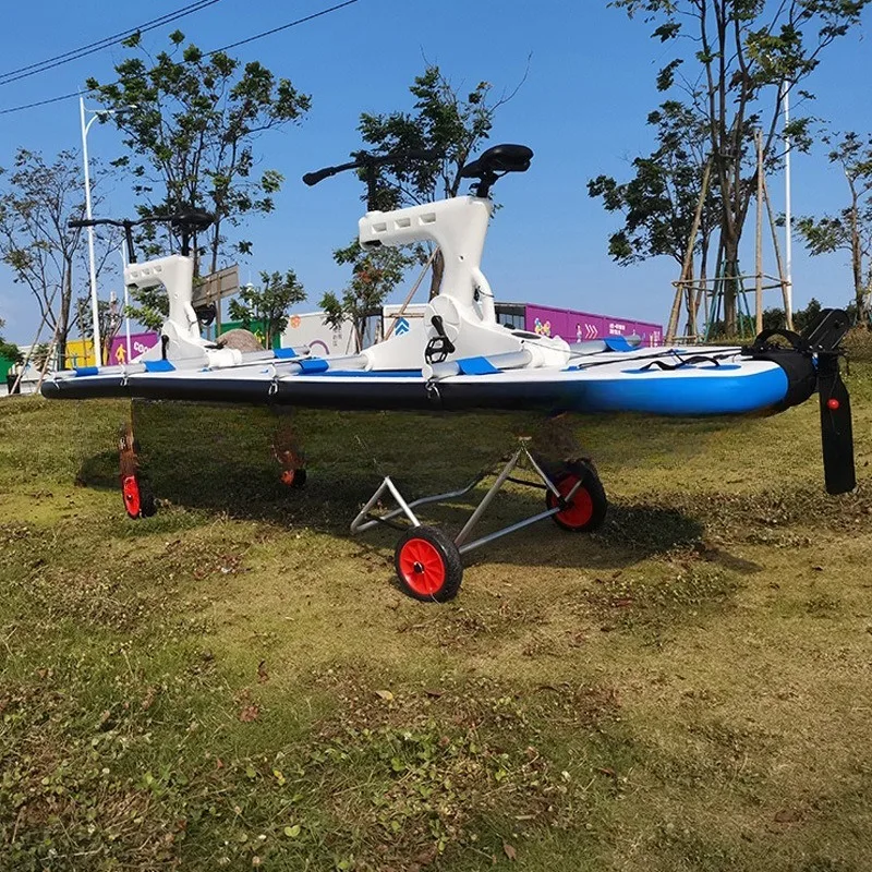 Double water bicycle, leisure and entertainment exercise in one
Double water bicycle, leisure and entertainment exercise in one