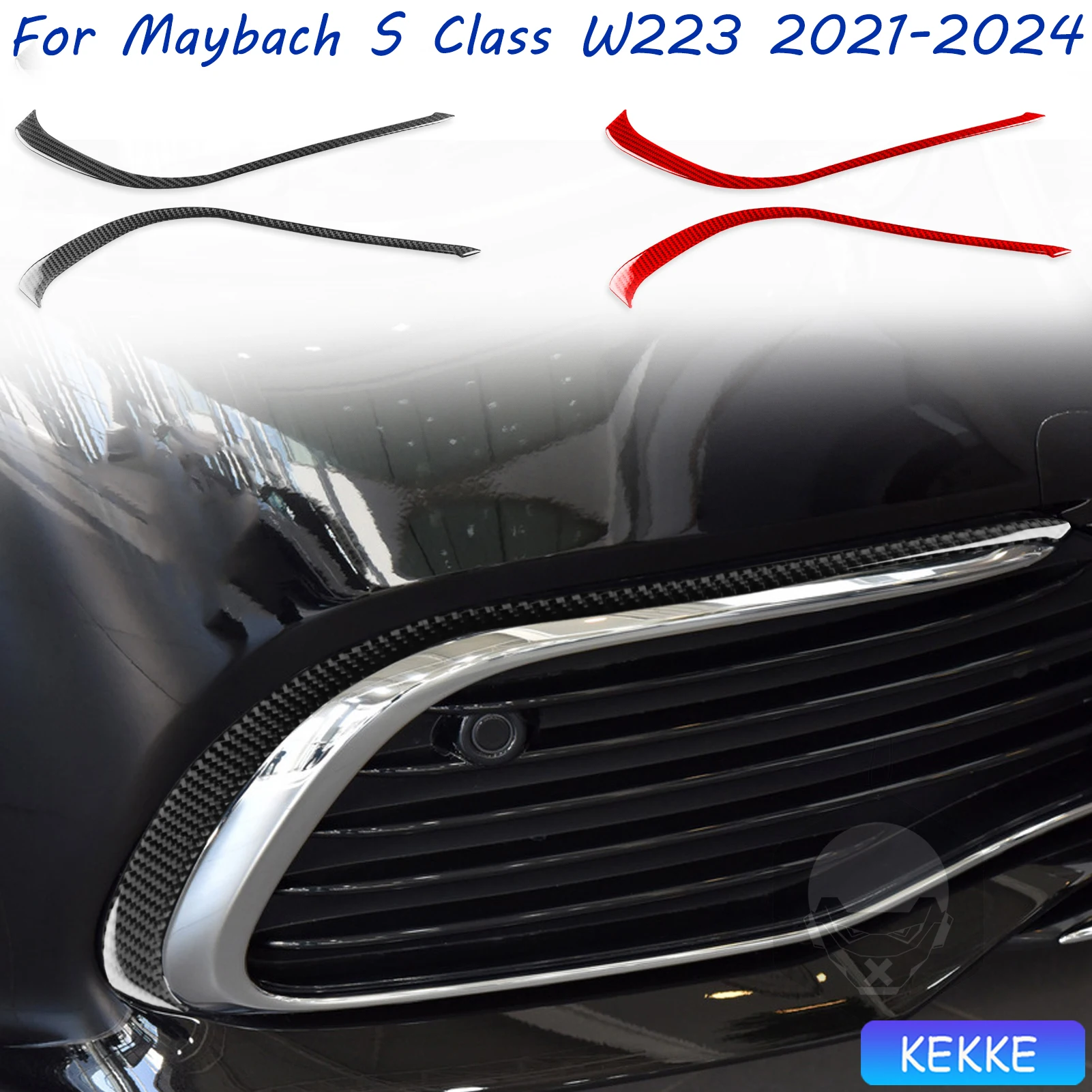 For Mercedes Benz Maybach S Class W223 2021-2024 Outer Frame Of Air Vents On Both Sides Carbon Fiber Decorative Sticker
For Mercedes Benz Maybach S Class W223 2021-2024 Outer Frame Of Air Vents On Both Sides Carbon Fiber Decorative Sticker