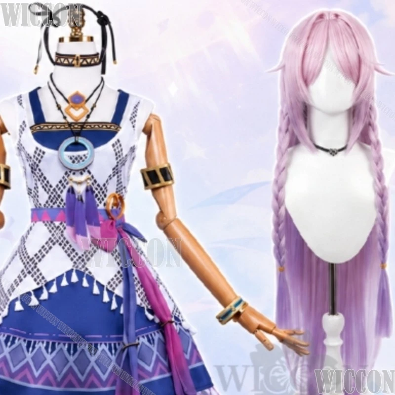 Citlali New Outfit Retro Purple Dress Uniform Wigs Halloween Cosplay Game Genshin Impact South Korea Crossover Navidad Carnaval
Citlali New Outfit Retro Purple Dress Uniform Wigs Halloween Cosplay Game Genshin Impact South Korea Crossover Navidad Carnaval