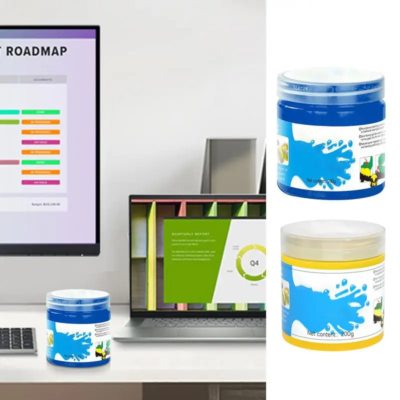 Car Cleaning Gel Reusable Keyboard Cleaner Gel Clay Dust Keyboard Cleaner Toys Cleaning Gel Car Interior Cleaner Cleaning Putty
Car Cleaning Gel Reusable Keyboard Cleaner Gel Clay Dust Keyboard Cleaner Toys Cleaning Gel Car Interior Cleaner Cleaning Putty