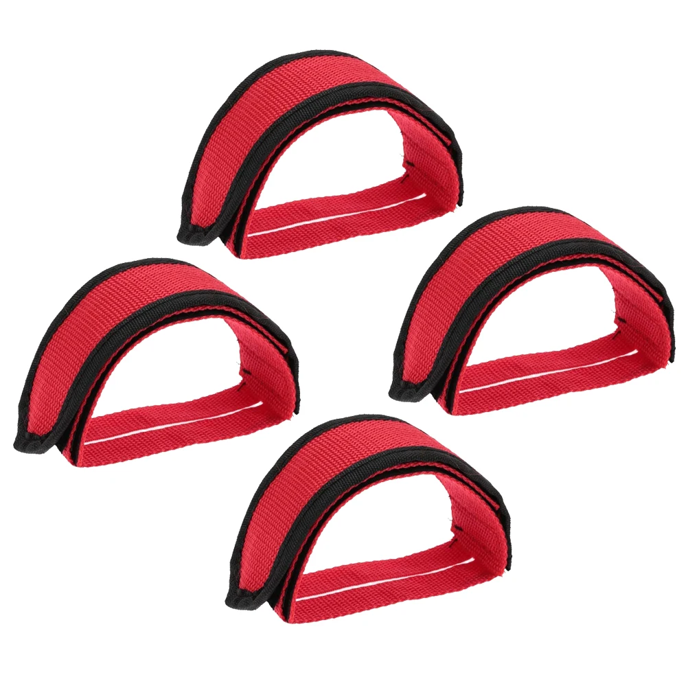 2 Pairs Bike Pedal Straps Non-slip Adjustable Toe Clip Dog Mouth Cover for Mountain Road Bicycle Fits Most Shoes Protect Feet
2 Pairs Bike Pedal Straps Non-slip Adjustable Toe Clip Dog Mouth Cover for Mountain Road Bicycle Fits Most Shoes Protect Feet