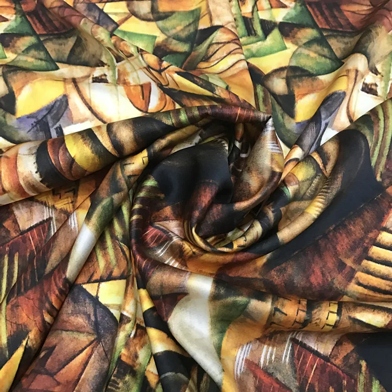 High Quality Silk Inkjet Printing Satin 40momme Thickened Cheongsam Formal Dress Clothing Fabric
High Quality Silk Inkjet Printing Satin 40momme Thickened Cheongsam Formal Dress Clothing Fabric