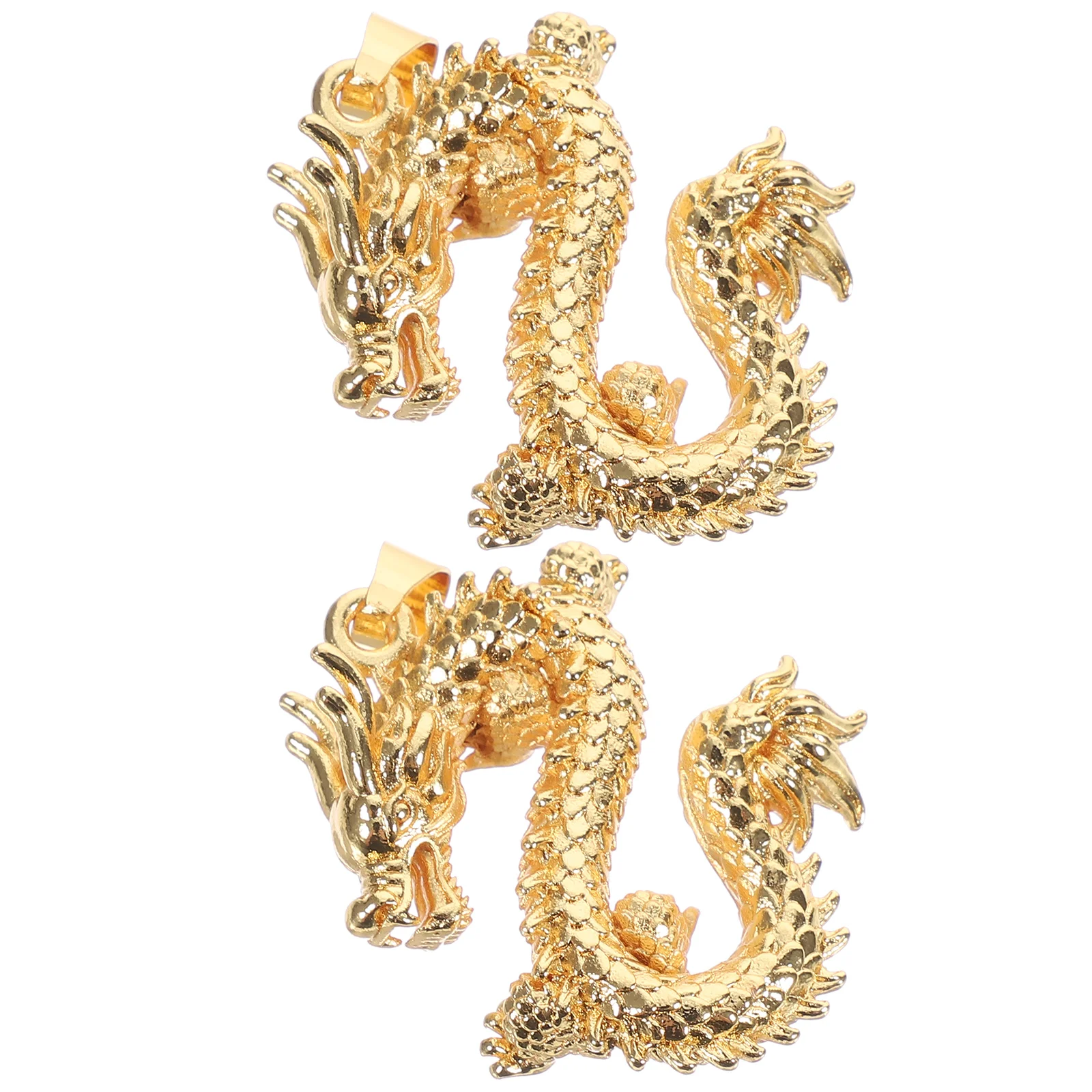 2 Pcs Handmade Year of The Dragon Necklace Delicate Pendant Vintage Hanging Charms Copper for
2 Pcs Handmade Year of The Dragon Necklace Delicate Pendant Vintage Hanging Charms Copper for