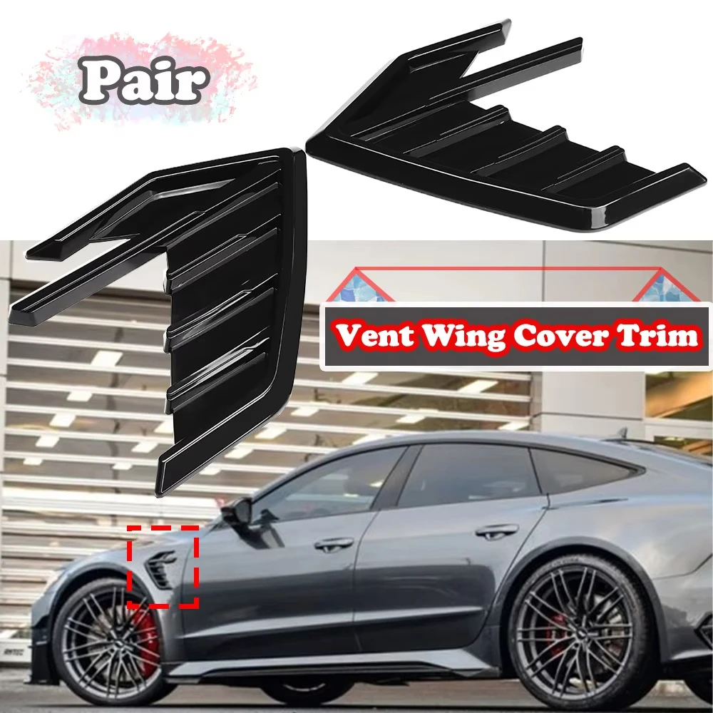 1Pair Universal Car Side Fender Vent Wing Cover Trim Fender Decoration For AUDI A3 A4 A5 A6 A7 A8 Q3 Q5 Q7 RS5 RS6 RS7 S3 S4 TT
1Pair Universal Car Side Fender Vent Wing Cover Trim Fender Decoration For AUDI A3 A4 A5 A6 A7 A8 Q3 Q5 Q7 RS5 RS6 RS7 S3 S4 TT