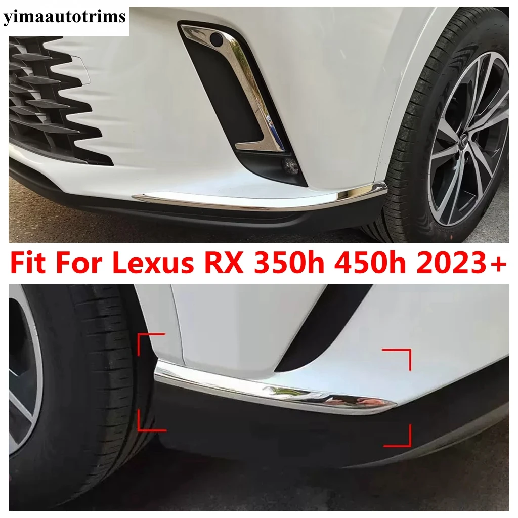 Front Rear Bumper Corner Fog Light Lamp Eyelid Eyebrow Strip Protector Cover Trim For Lexus RX 350h 450h 2023 2024 Accessories
Front Rear Bumper Corner Fog Light Lamp Eyelid Eyebrow Strip Protector Cover Trim For Lexus RX 350h 450h 2023 2024 Accessories