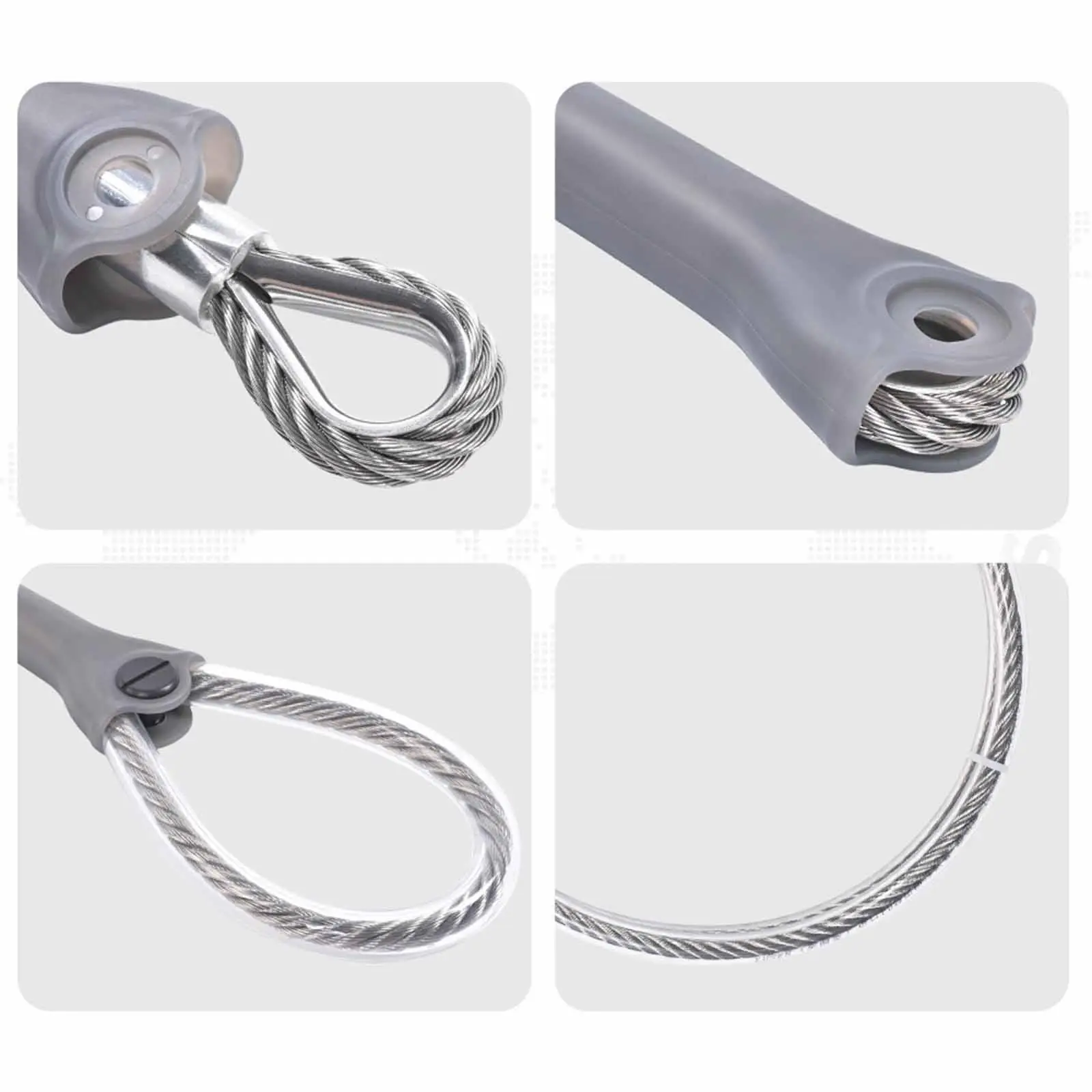 Cable Anchor,Cable Sling Anchor Replacement,Fall Protection Wire 25kN 7mm for Arborists Roofers Construction Engineers
Cable Anchor,Cable Sling Anchor Replacement,Fall Protection Wire 25kN 7mm for Arborists Roofers Construction Engineers