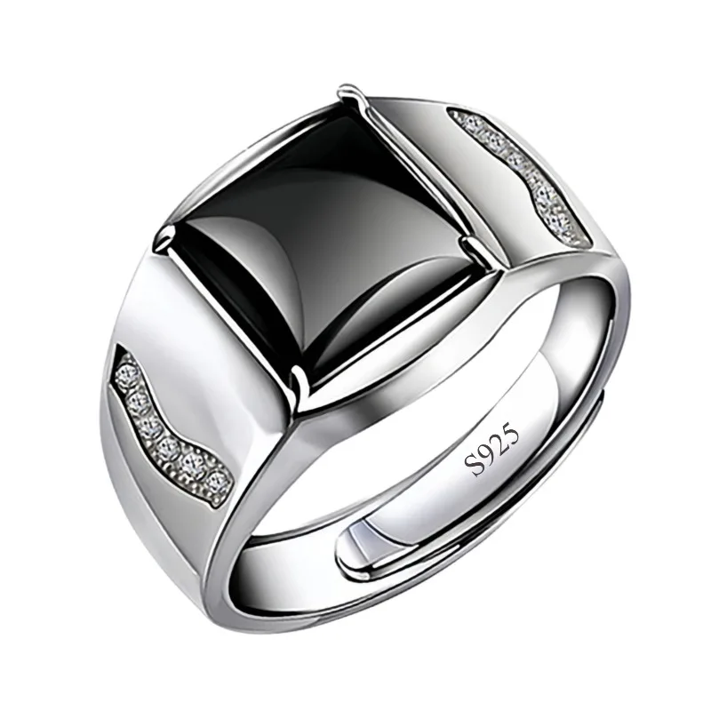 New Men Ring 925 Sterling Silver Vintage Luxury for Man Women Wedding Simple Jewelry Engagement Gifts Fashion Party Ring
New Men Ring 925 Sterling Silver Vintage Luxury for Man Women Wedding Simple Jewelry Engagement Gifts Fashion Party Ring