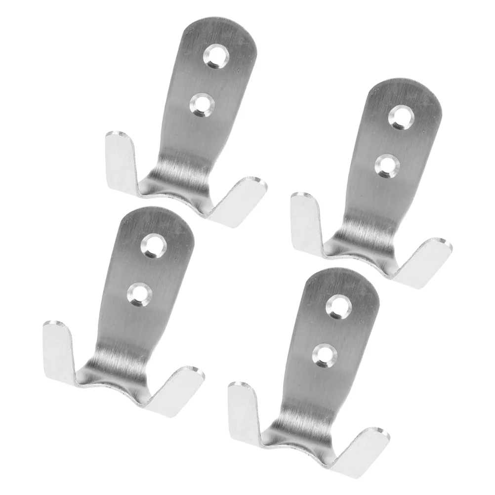 4 Pcs Fence Hook Stainless Steel Hooks Clothes Hangers Wall for Towels Hanging Closet Clip Student
4 Pcs Fence Hook Stainless Steel Hooks Clothes Hangers Wall for Towels Hanging Closet Clip Student