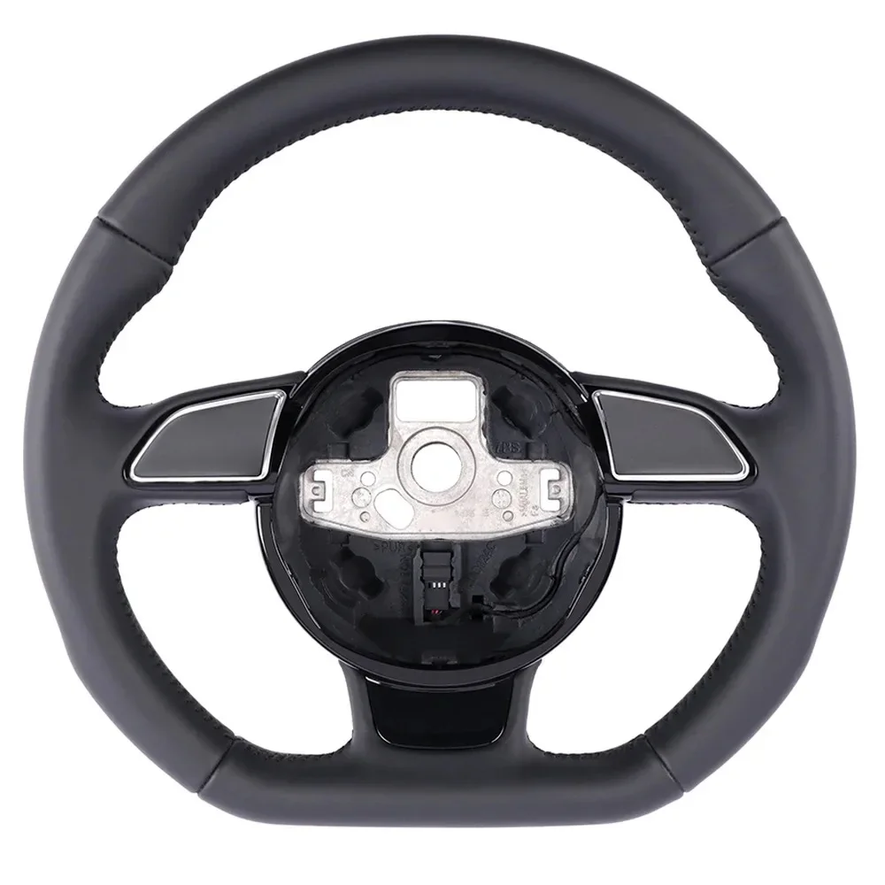 For Audi A4 B8 A3 A5 A6 A7 Q3 Q5 Q7 Black Stitching Full Leather S/RS Logo Multifunctional Steering Wheel Assembly
For Audi A4 B8 A3 A5 A6 A7 Q3 Q5 Q7 Black Stitching Full Leather S/RS Logo Multifunctional Steering Wheel Assembly