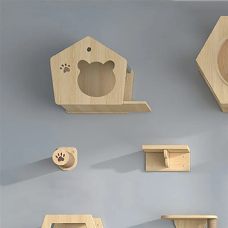 A67M-Wooden Climbing Wall Platform For Cats, Pet Cat Jumping Platform, Training Supplies
A67M-Wooden Climbing Wall Platform For Cats, Pet Cat Jumping Platform, Training Supplies