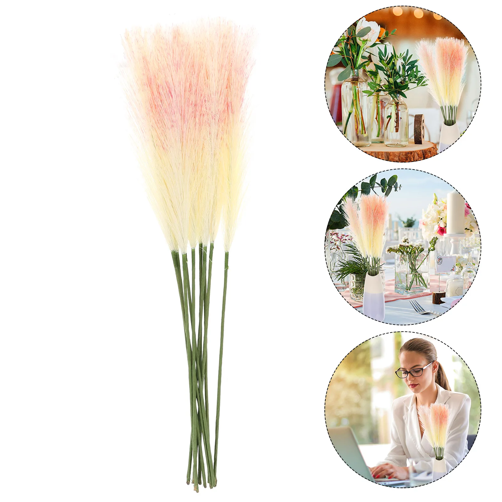 10 Pcs Simulation Dried Artificial Flowers Fake Plant Filler White Decorative Grass Vase Dining Table Room Decor Bouquet
10 Pcs Simulation Dried Artificial Flowers Fake Plant Filler White Decorative Grass Vase Dining Table Room Decor Bouquet