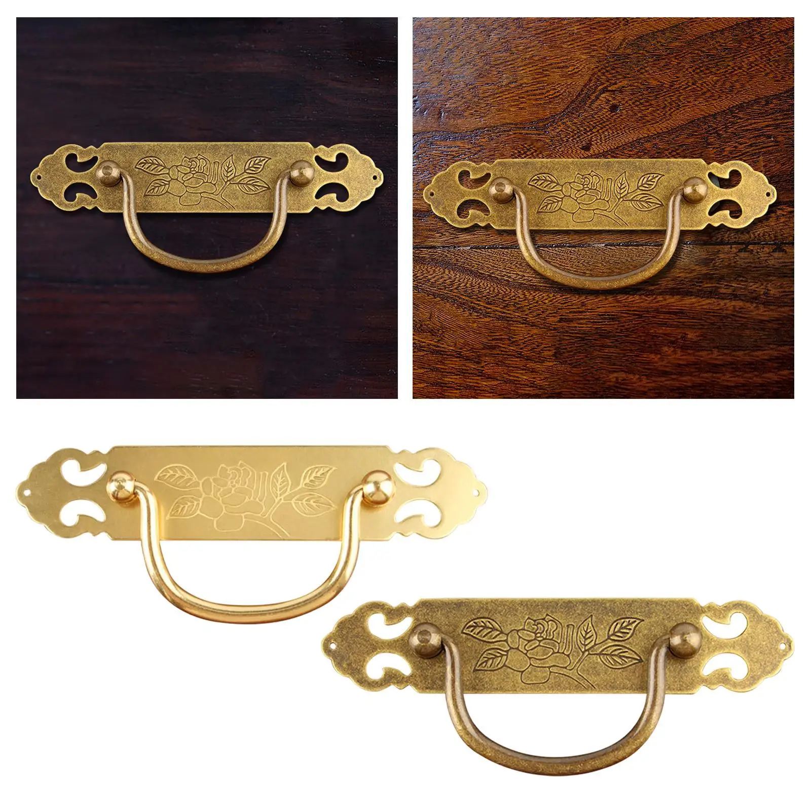 Drawer Pull Door Handle Brass Sturdy Decorative Easy to Install Furniture Door Handle for Kitchen Living Room Bedroom Cupboard
Drawer Pull Door Handle Brass Sturdy Decorative Easy to Install Furniture Door Handle for Kitchen Living Room Bedroom Cupboard