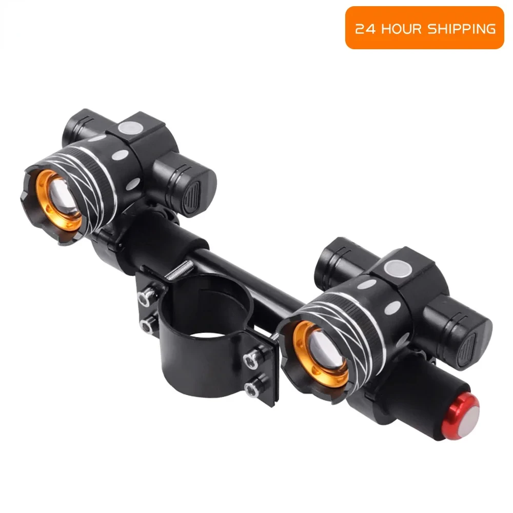 LED Headlight For Xiaomi M365 /Pro Electric Scooter Zoomable 1200mAh Battery USB Rechargeable 150LM XM-L T6 LED Light Front Lamp
LED Headlight For Xiaomi M365 /Pro Electric Scooter Zoomable 1200mAh Battery USB Rechargeable 150LM XM-L T6 LED Light Front Lamp