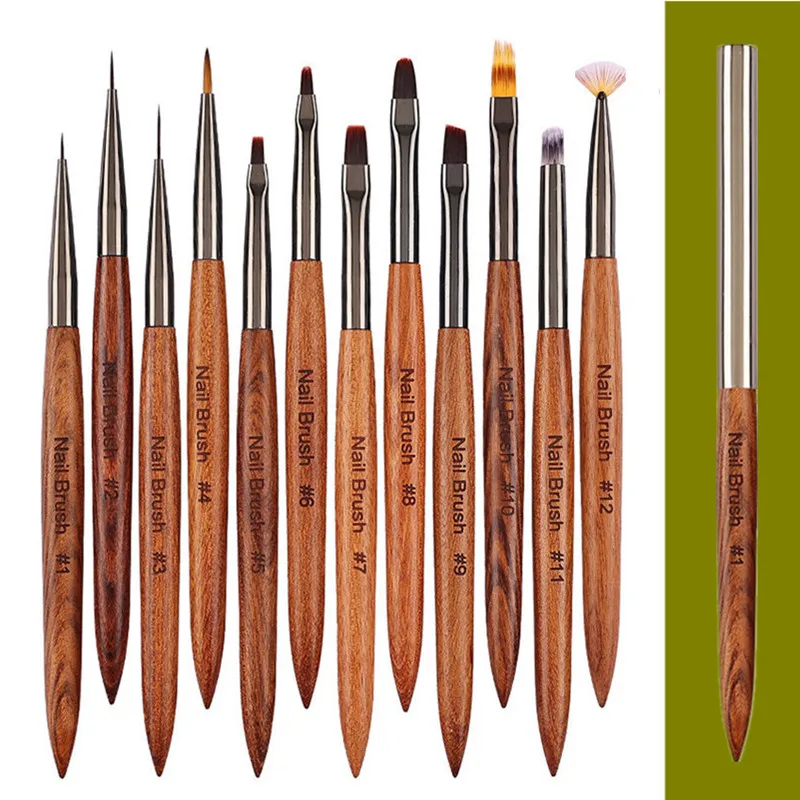1/12PCS Nail Brushes Set 12pcs Nail Liner Brush Nail Painting Pen Acrylic UV Gel Brushes Crystal Ombre Manicure Tool Nail Brush
1/12PCS Nail Brushes Set 12pcs Nail Liner Brush Nail Painting Pen Acrylic UV Gel Brushes Crystal Ombre Manicure Tool Nail Brush